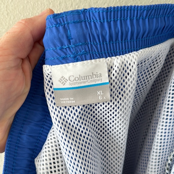 Columbia Men’s PFG Blue Swim Trunks Size XL EUC - Picture 8 of 11